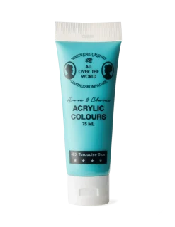 Clearance Søstrene Grene Schweiz Acrylfarbe Turquiose