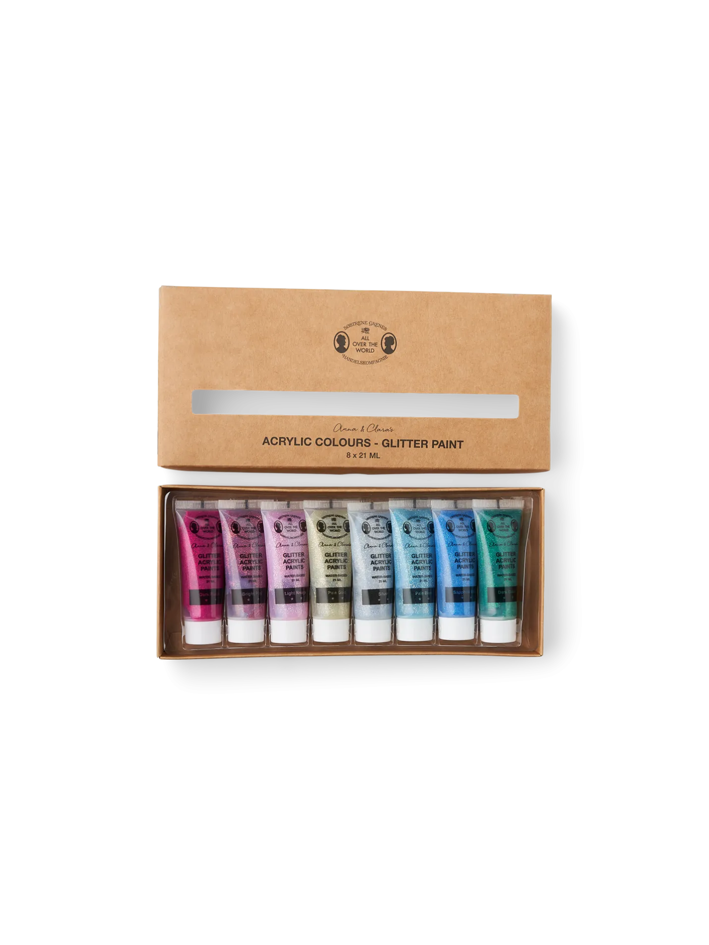 Sale Søstrene Grene Schweiz Acryl-Glitzerfarben-Set Multi