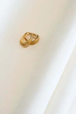 Clearance Søstrene Grene Schweiz Andrea Ohrringe Gold