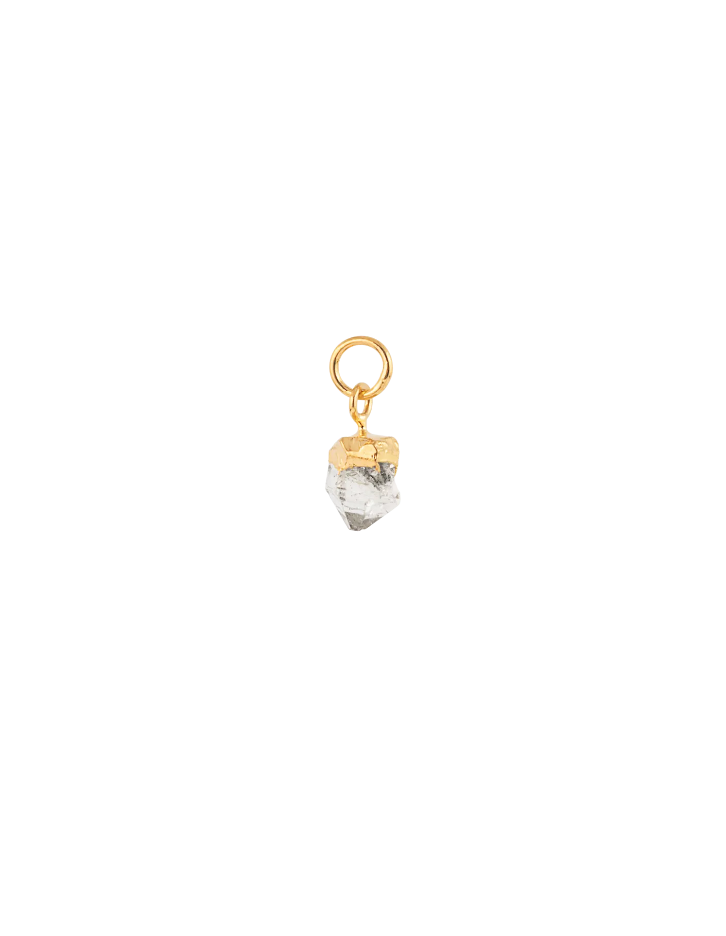 New Søstrene Grene Schweiz April Geburtsstein-Anhänger Gold