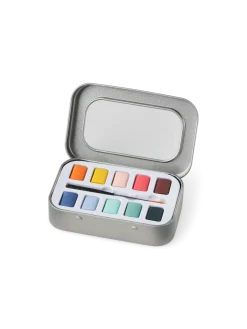 Clearance Søstrene Grene Schweiz Aquarellfarben-Set Multi