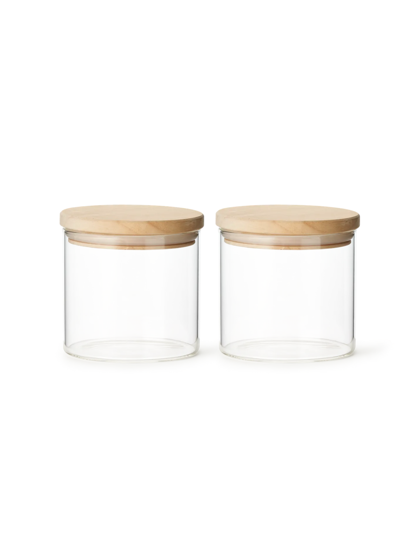 Outlet Søstrene Grene Schweiz Aufbewahrungsgläser Mit Deckel 2er-Pack Clear