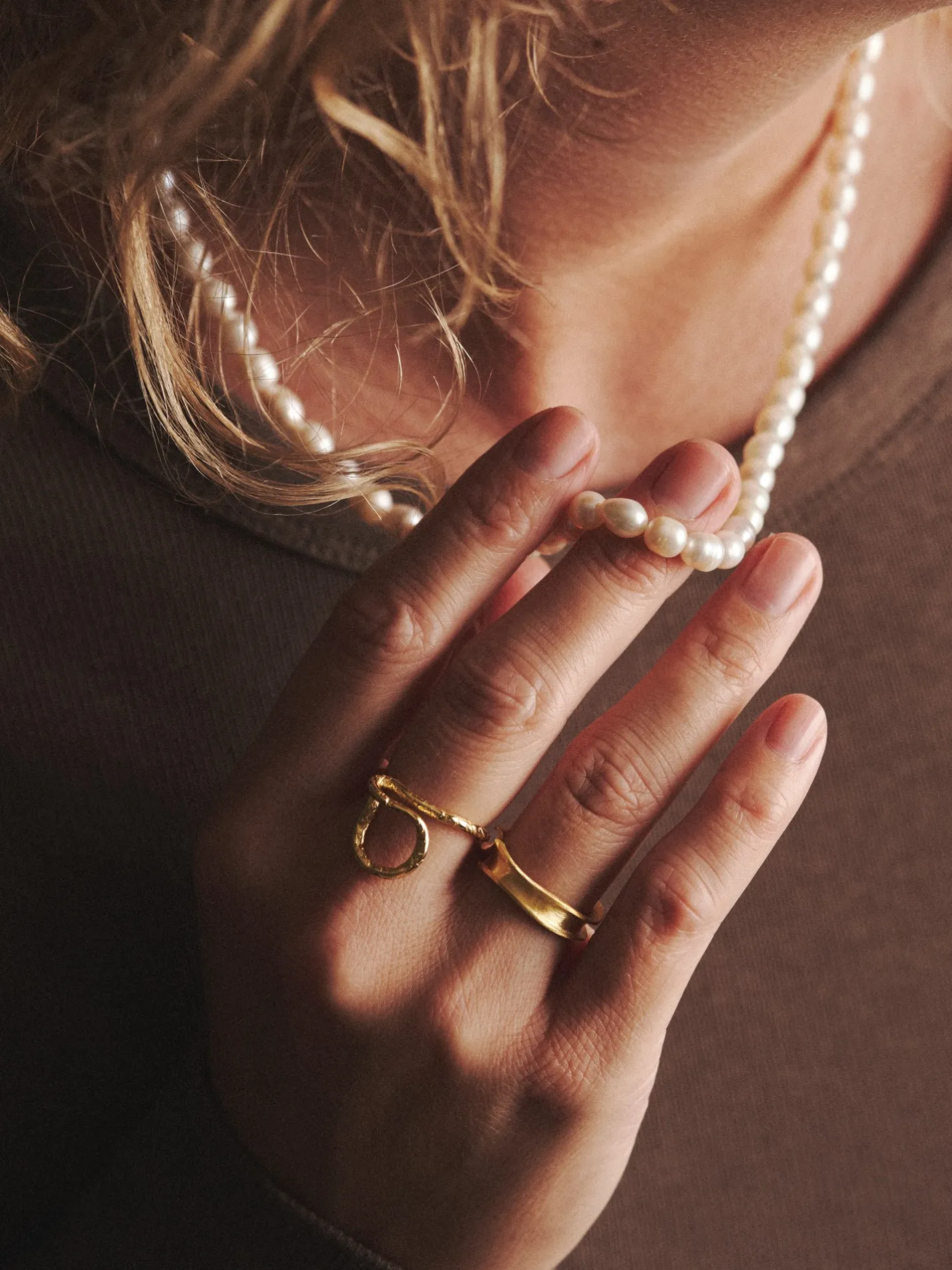 Outlet Søstrene Grene Schweiz Billie Slim Ring Gold