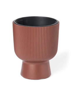 New Søstrene Grene Schweiz Blumentopf Milly Ø29,8 Cm Chocolate