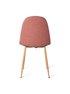 Discount Søstrene Grene Schweiz Bouclé-Stuhl Rose