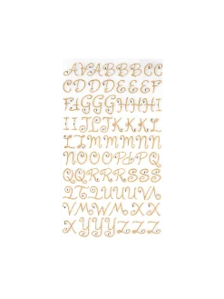 Discount Søstrene Grene Schweiz Buchstabenaufkleber Gold