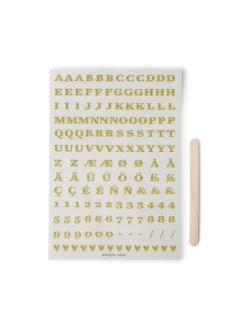 Hot Søstrene Grene Schweiz Buchstaben-Transferaufkleber Multi