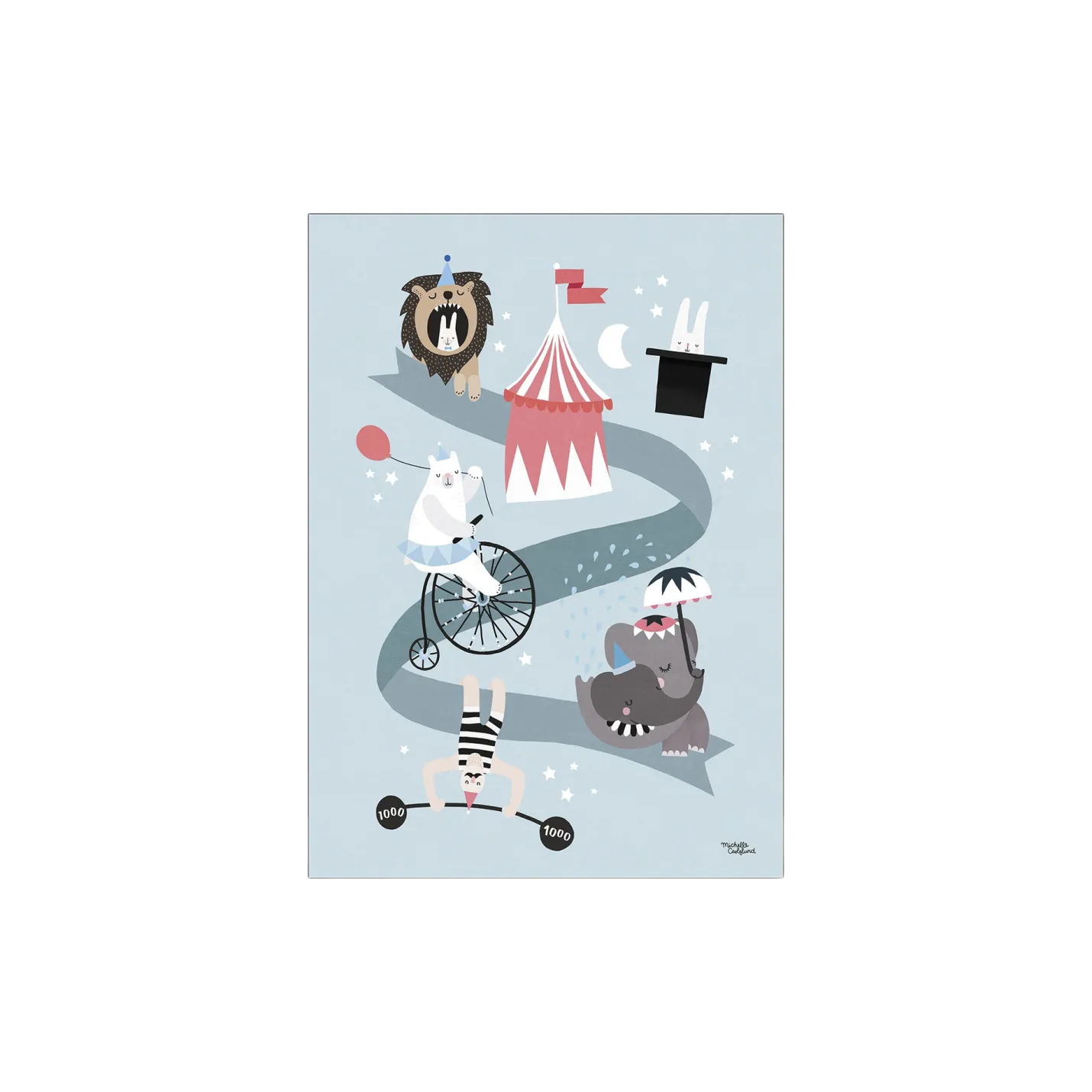 Hot Søstrene Grene Schweiz Circus Friends A3 Multi