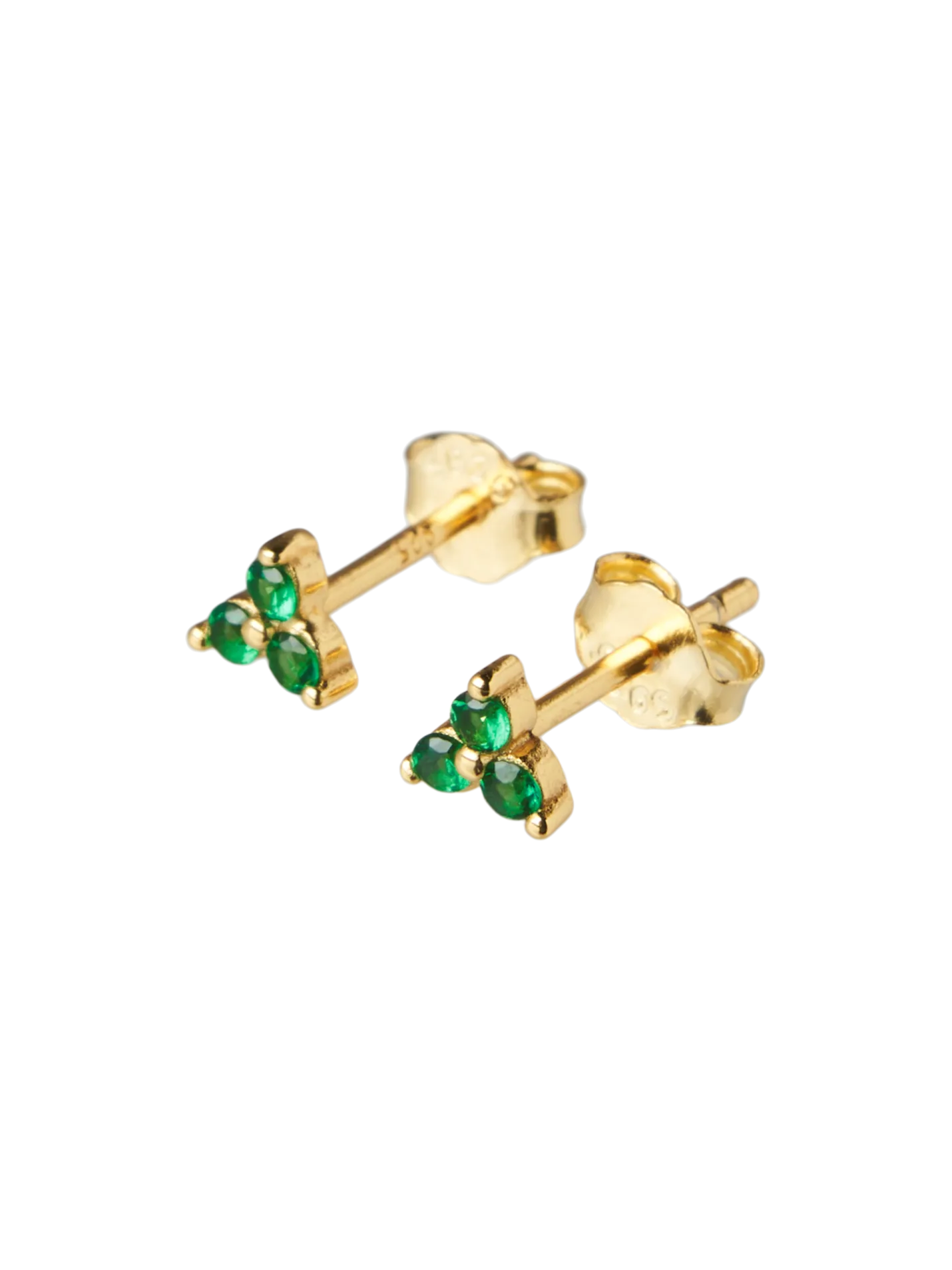 Online Søstrene Grene Schweiz Clover Ohrringe Gold