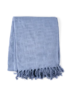Best Søstrene Grene Schweiz Decke 130 X 170 Misty Blue