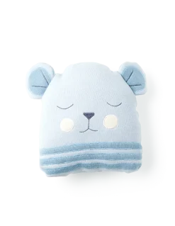 Outlet Søstrene Grene Schweiz Deko-Kissen Sky Blue