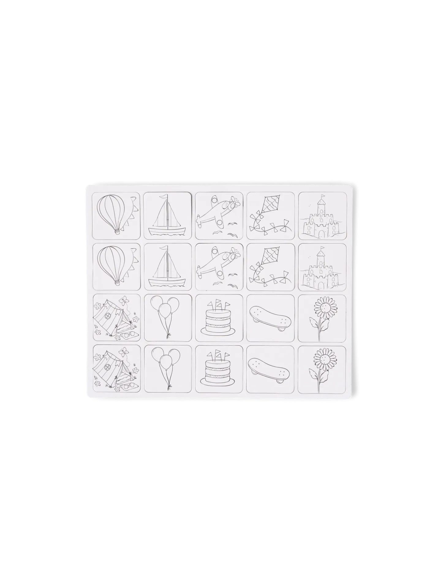 Søstrene Grene Schweiz DIY-Memo-Spiel White