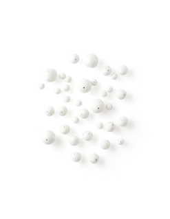 Online Søstrene Grene Schweiz DIY-Papierkugeln White