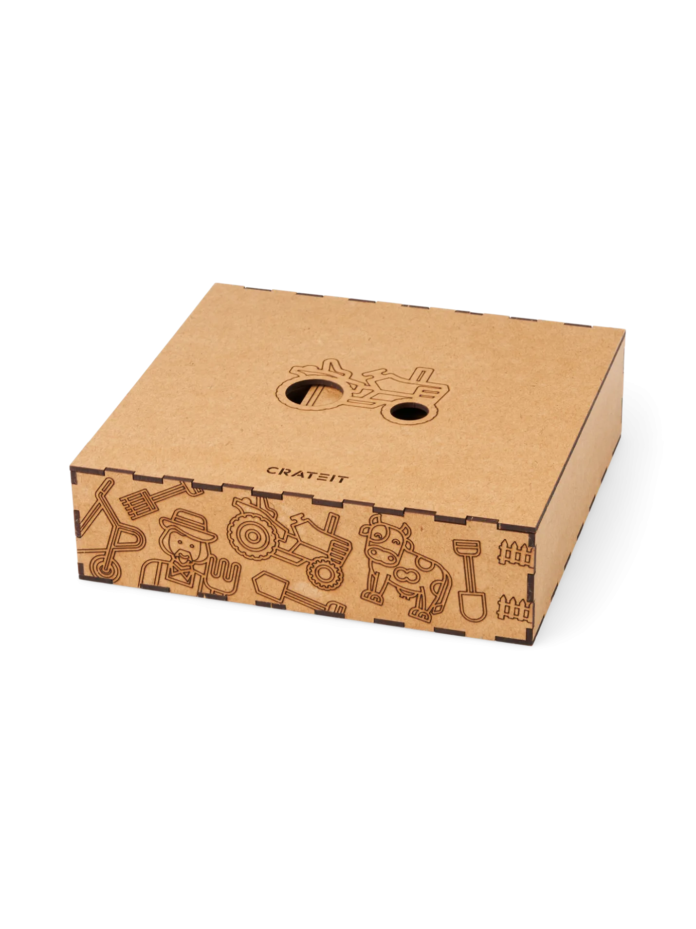 New Søstrene Grene Schweiz DIY-Set Barn Life Brown