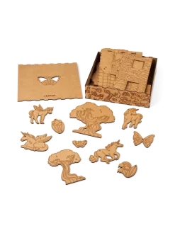 Discount Søstrene Grene Schweiz DIY-Set Magic Forest Brown