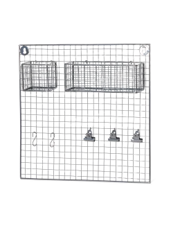 Outlet Søstrene Grene Schweiz Drahtregal Silver Grey