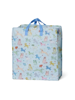 New Søstrene Grene Schweiz Einkaufstasche Misty Blue