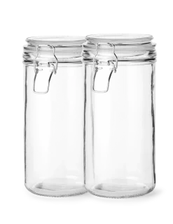 Hot Søstrene Grene Schweiz Einmachglas 2er-Pack Clear
