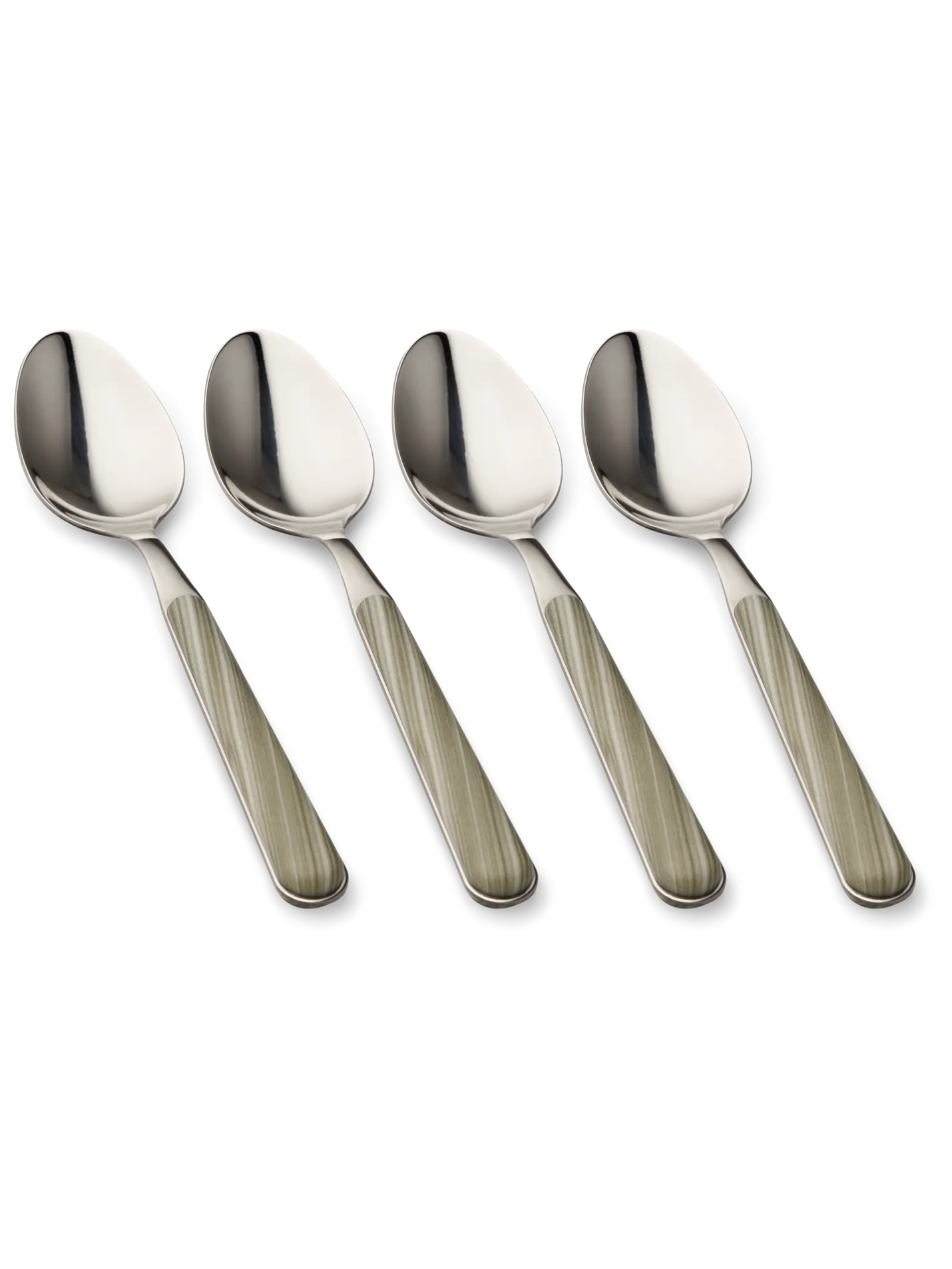 New Søstrene Grene Schweiz Esslöffel-Set Texture Legno Milky Green