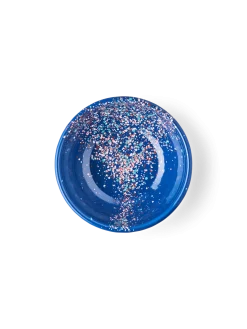 New Søstrene Grene Schweiz Flow Fest Schale Ø17 - Blau Electric Blue