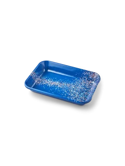 New Søstrene Grene Schweiz Flow Fest Tablett Groß - Blau Electric Blue