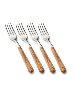 Søstrene Grene Schweiz Gabel-Set Texture Legno Nature