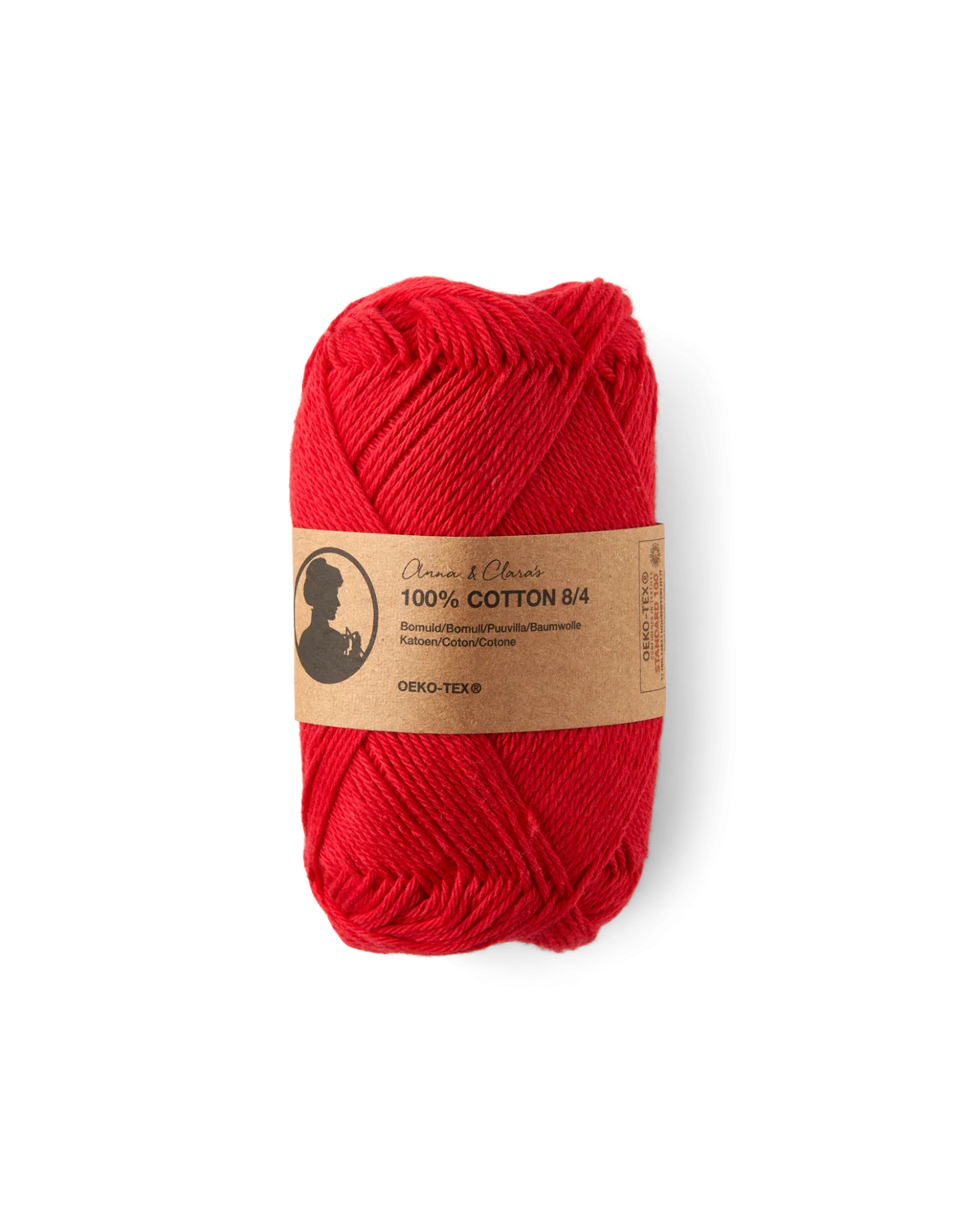 Hot Søstrene Grene Schweiz Garn 8/4 Red