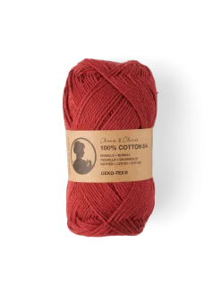 Online Søstrene Grene Schweiz Garn 8/4 Orange Red
