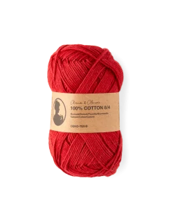 Hot Søstrene Grene Schweiz Garn 8/4 Red