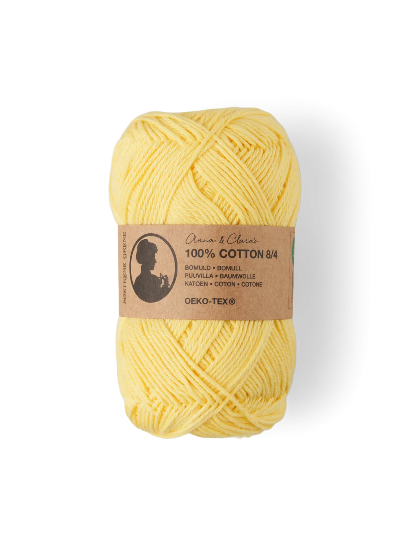 Sale Søstrene Grene Schweiz Garn 8/4 Yellow