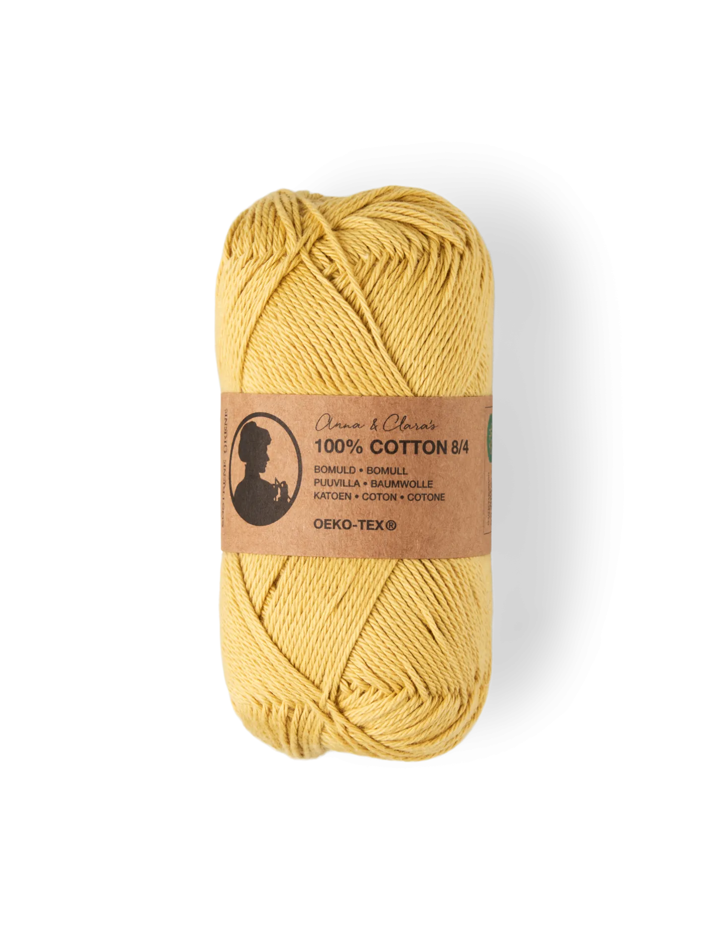 Hot Søstrene Grene Schweiz Garn 8/4 Yellow Ochre