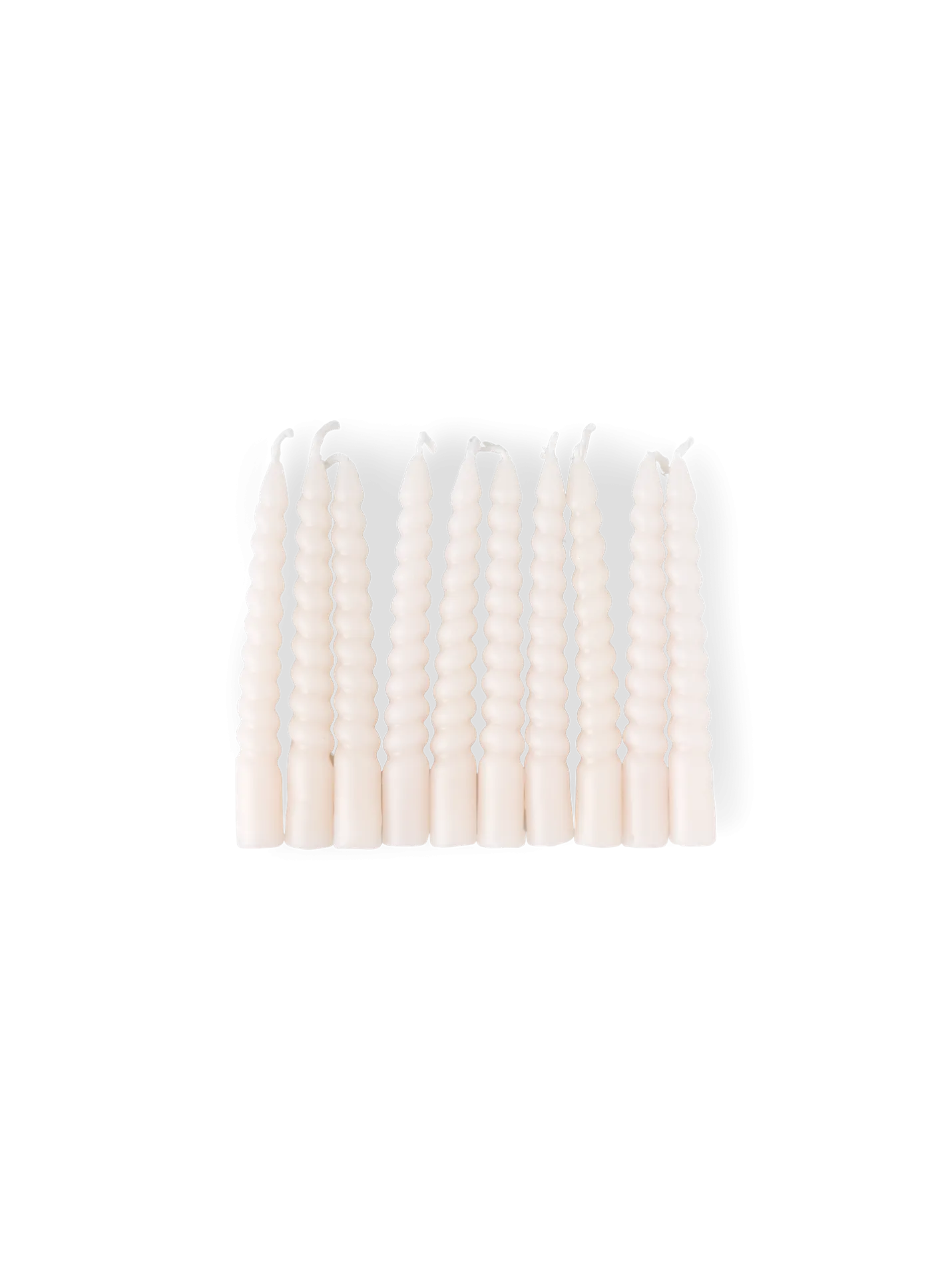 Søstrene Grene Schweiz Gedrehte Kerzen 10 Cm 10 Stck. Off White