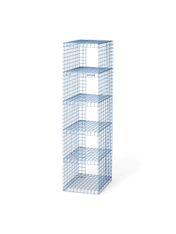 Online Søstrene Grene Schweiz GRID RACK Wandregal Smokey Blue