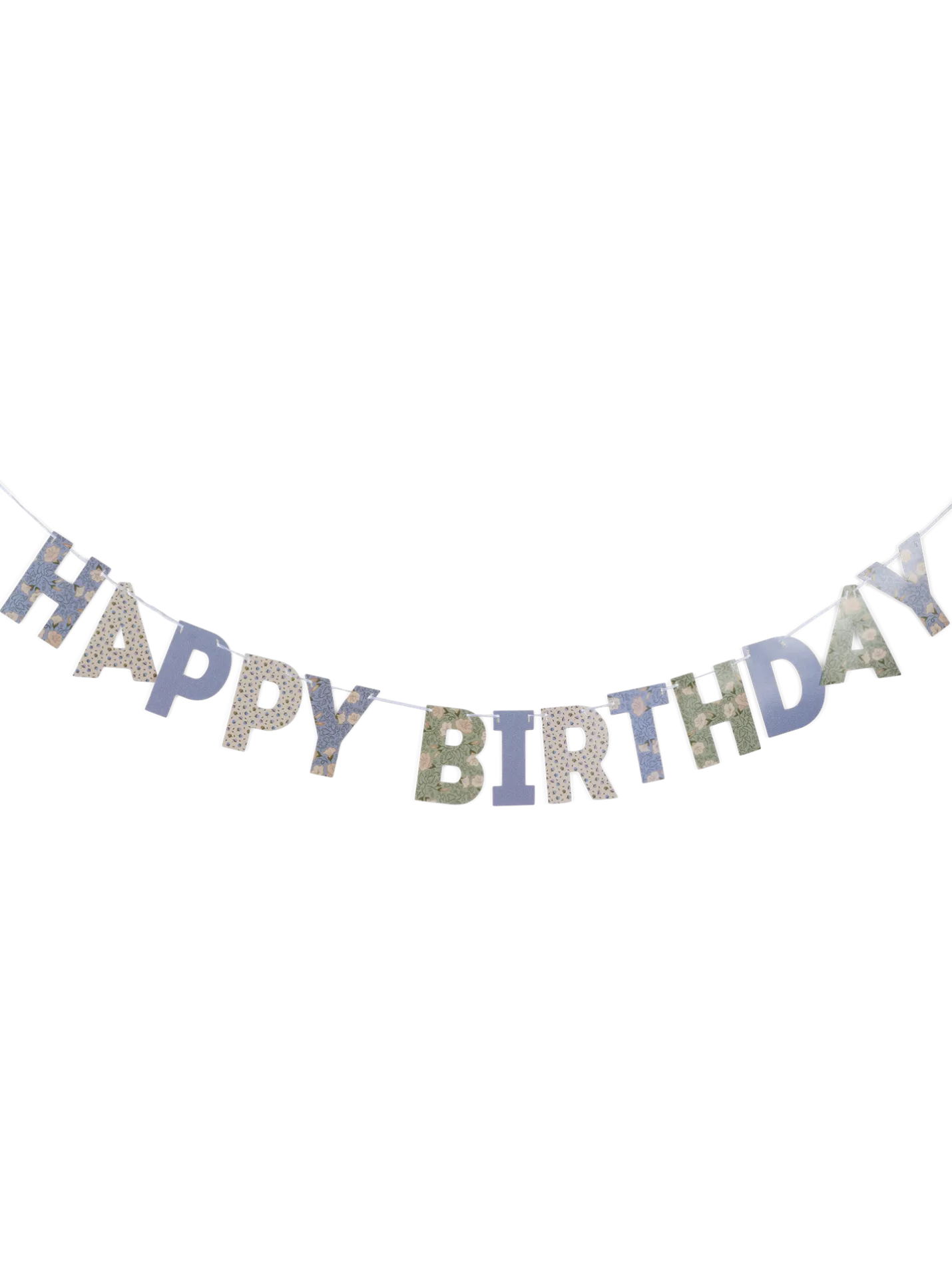Best Søstrene Grene Schweiz Happy-Birthday-Girlande Ice Blue