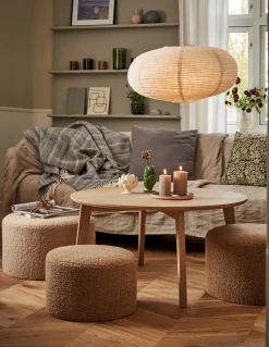 Hot Søstrene Grene Schweiz Hocker Mit Teddy-Stoff