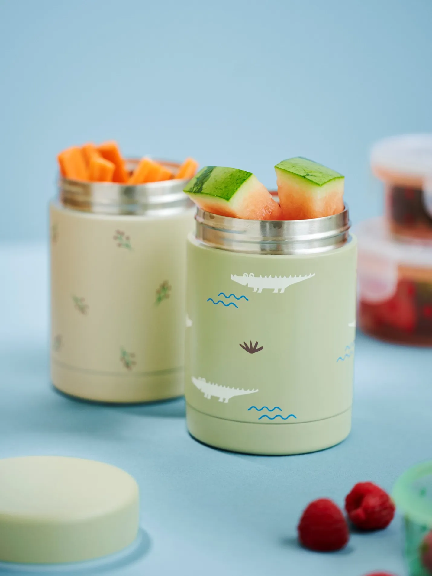 New Søstrene Grene Schweiz Isolierte Lunchbox 300 Ml Moss Green