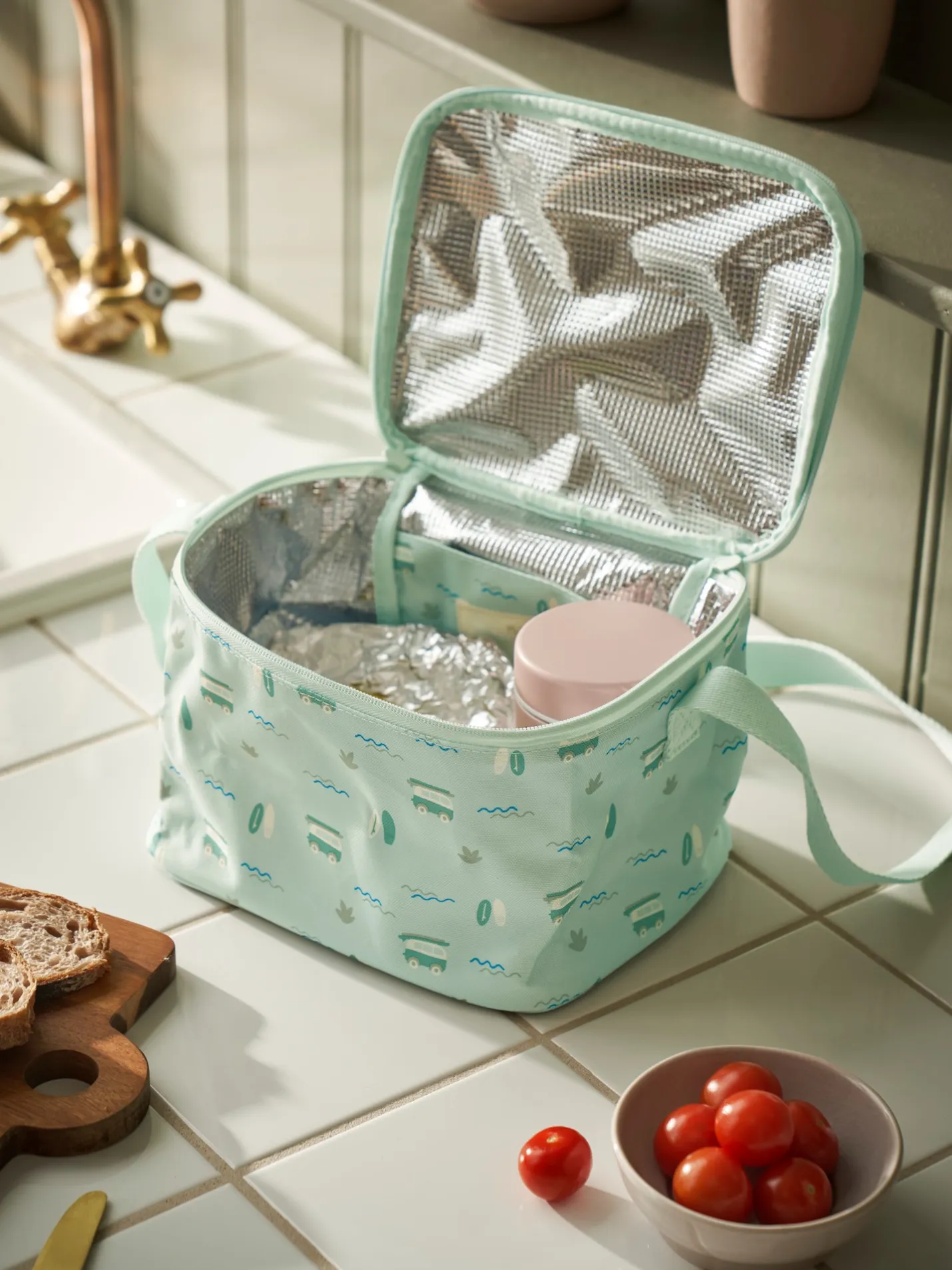 Outlet Søstrene Grene Schweiz Kühltasche Groß Light Green