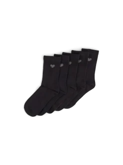 Clearance Søstrene Grene Schweiz Kindersocken 5er-Pack 31/33 Black