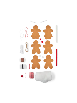 Online Søstrene Grene Schweiz Lebkuchenpuppen DIY-Set Brown