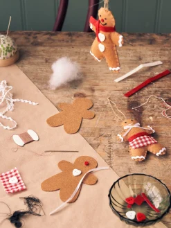 Online Søstrene Grene Schweiz Lebkuchenpuppen DIY-Set Brown