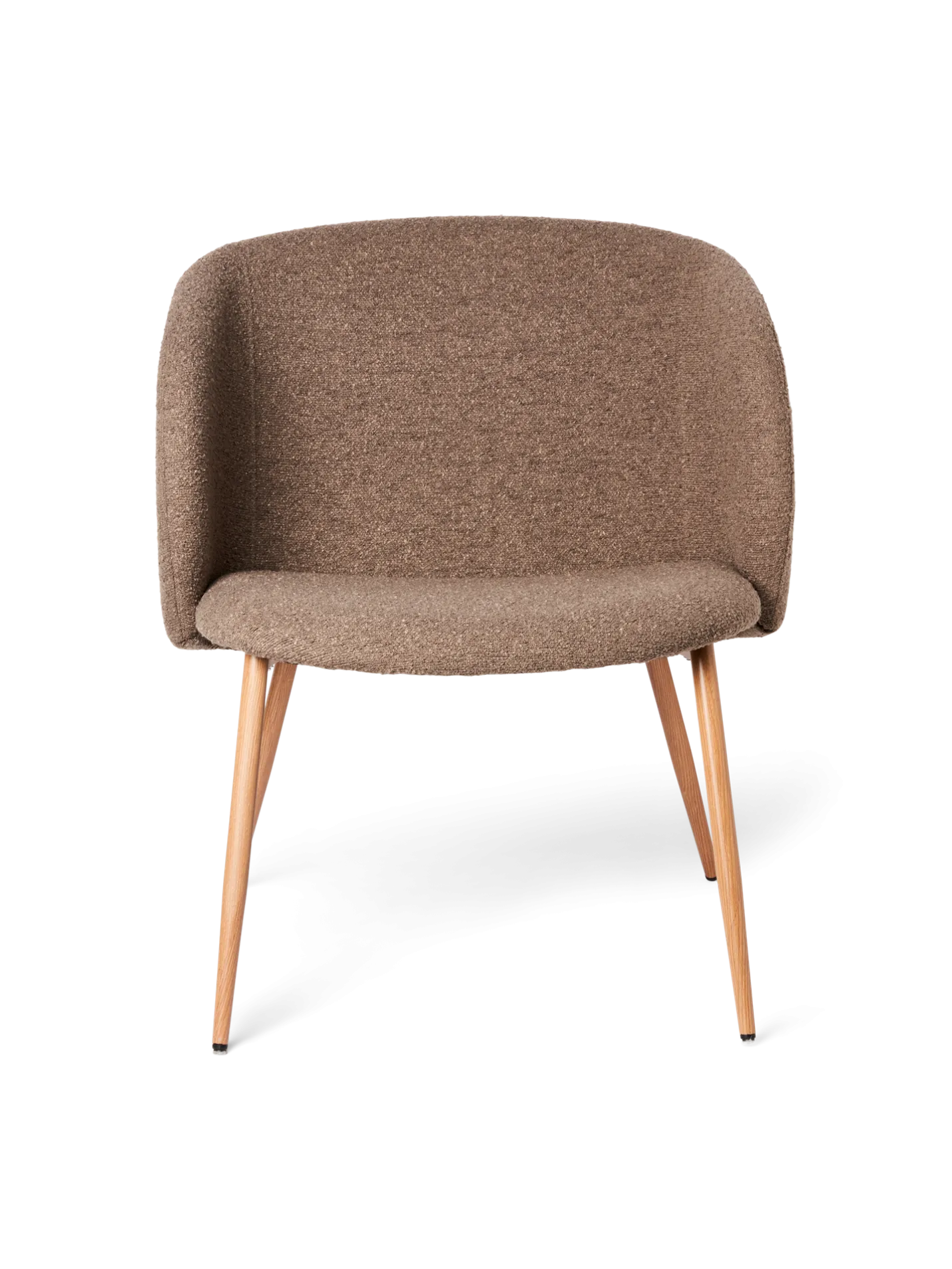 Outlet Søstrene Grene Schweiz Loungesessel Mit Bouclé-Stoff Brown