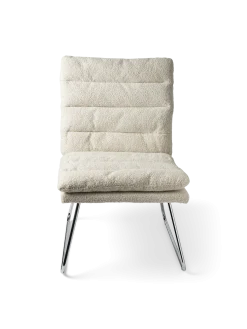 Hot Søstrene Grene Schweiz Loungesessel Mit Bouclé-Stoff Off White