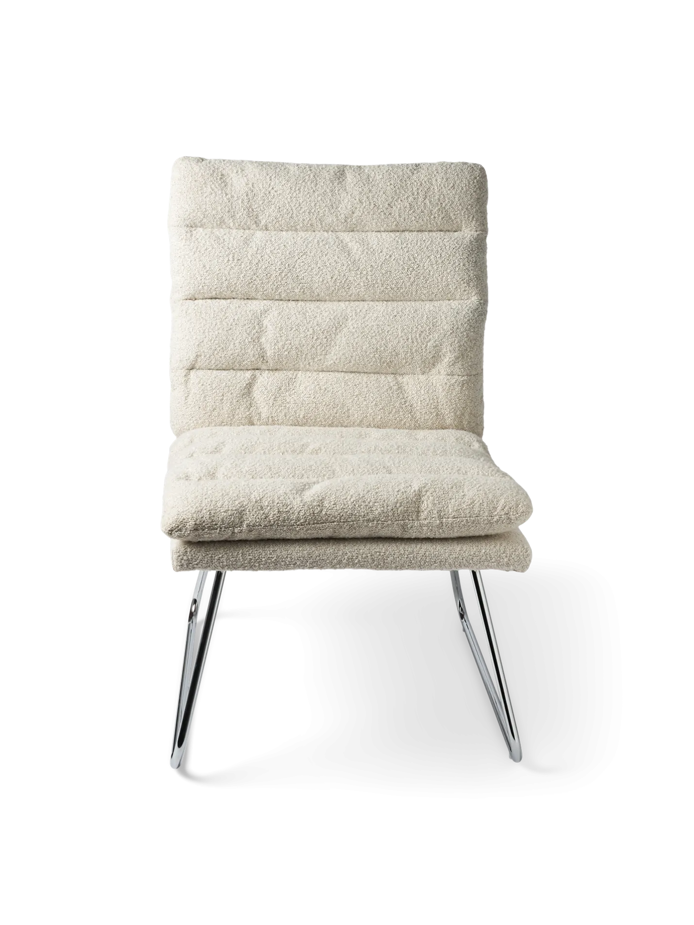 Hot Søstrene Grene Schweiz Loungesessel Mit Bouclé-Stoff Off White