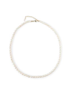 Søstrene Grene Schweiz Mana Long Perlenkette Off White