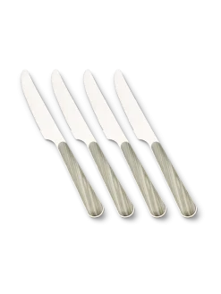 Outlet Søstrene Grene Schweiz Messerset Texture Legno Milky Green