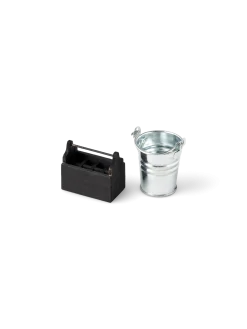 Sale Søstrene Grene Schweiz Miniatur-Molkerei-Set Black