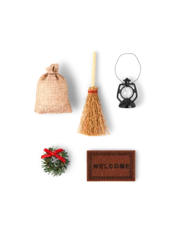 Søstrene Grene Schweiz Miniatur-Weihnachtsset Multi