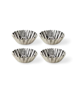 Hot Søstrene Grene Schweiz Mini-Tarte-Formen Silver
