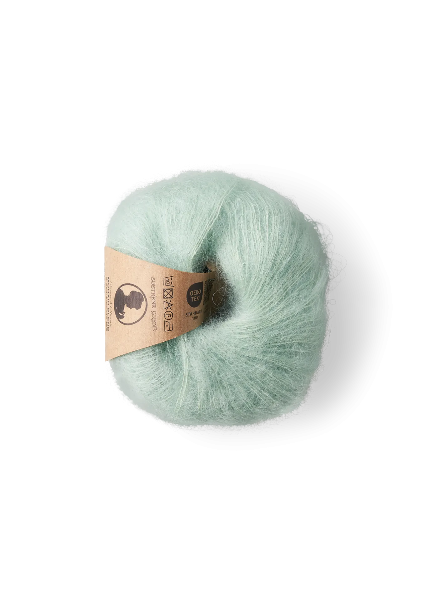 Clearance Søstrene Grene Schweiz Mohair-Nylon-Garn Moss Green