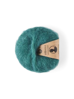 New Søstrene Grene Schweiz Mohair-Nylon-Garn Dark Green